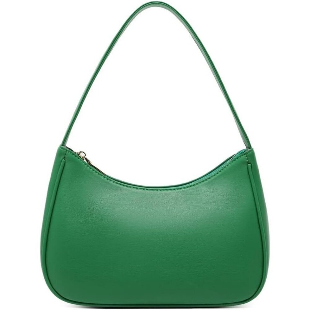 Women’s Green Gp Cute Hobo Tote Handbag Mini Clutch Purse with Zipper Closure